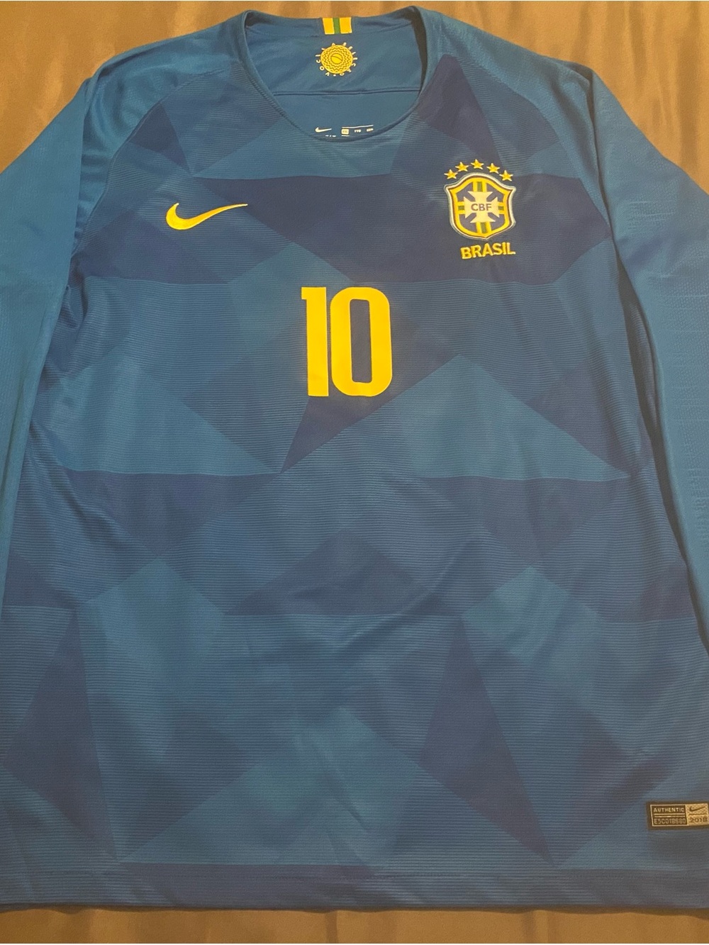 Nike Brazil National Soccer Team Neymar World Cup Jersey